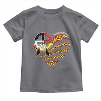 Indigenous Pride Native American Medicine Wheel Toddler T Shirt - Wonder Print Shop
