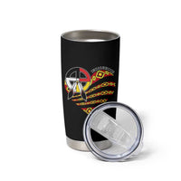 Indigenous Pride Native American Medicine Wheel Tumbler Cup - Wonder Print Shop