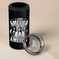 I Loved America Before It Was Called America 4 in 1 Can Cooler Tumbler Native American - Wonder Print Shop