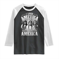 I Loved America Before It Was Called America Raglan Shirt Native American - Wonder Print Shop