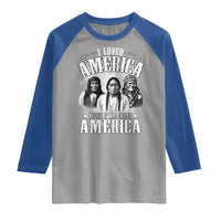 I Loved America Before It Was Called America Raglan Shirt Native American - Wonder Print Shop
