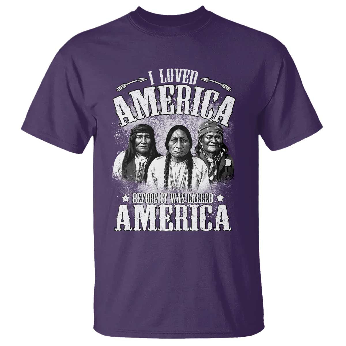 I Loved America Before It Was Called America T Shirt Native American - Wonder Print Shop