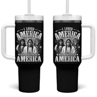 I Loved America Before It Was Called America Tumbler With Handle Native American - Wonder Print Shop