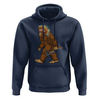 Funny Bigfoot American Indian Native Sasquatch Tomahawk Hoodie - Wonder Print Shop