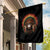 Bigfoot Native American Chief Sasquatch Wearing Headdress Garden Flag - Wonder Print Shop