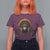 Bigfoot Native American Chief Sasquatch Wearing Headdress T Shirt For Women - Wonder Print Shop