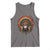 Bigfoot Native American Chief Sasquatch Wearing Headdress Tank Top - Wonder Print Shop