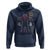 Native American Bigfoot Sasquatch Petroglyph Cave Art Hoodie - Wonder Print Shop
