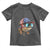 Funny Patriot American Flag Bass Fish Fishing Toddler T Shirt - Wonder Print Shop