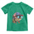 Funny Patriot American Flag Bass Fish Fishing Toddler T Shirt - Wonder Print Shop
