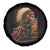 Indian American Rider Spare Tire Cover Vintage Native American Motorcycle - Wonder Print Shop