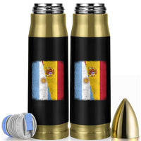 Spain Argentina Half Flag Spanish Argentinian Roots Bullet Tumbler