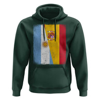 Spain Argentina Half Flag Spanish Argentinian Roots Hoodie