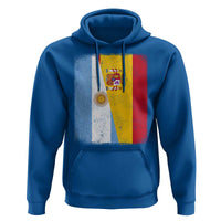 Spain Argentina Half Flag Spanish Argentinian Roots Hoodie