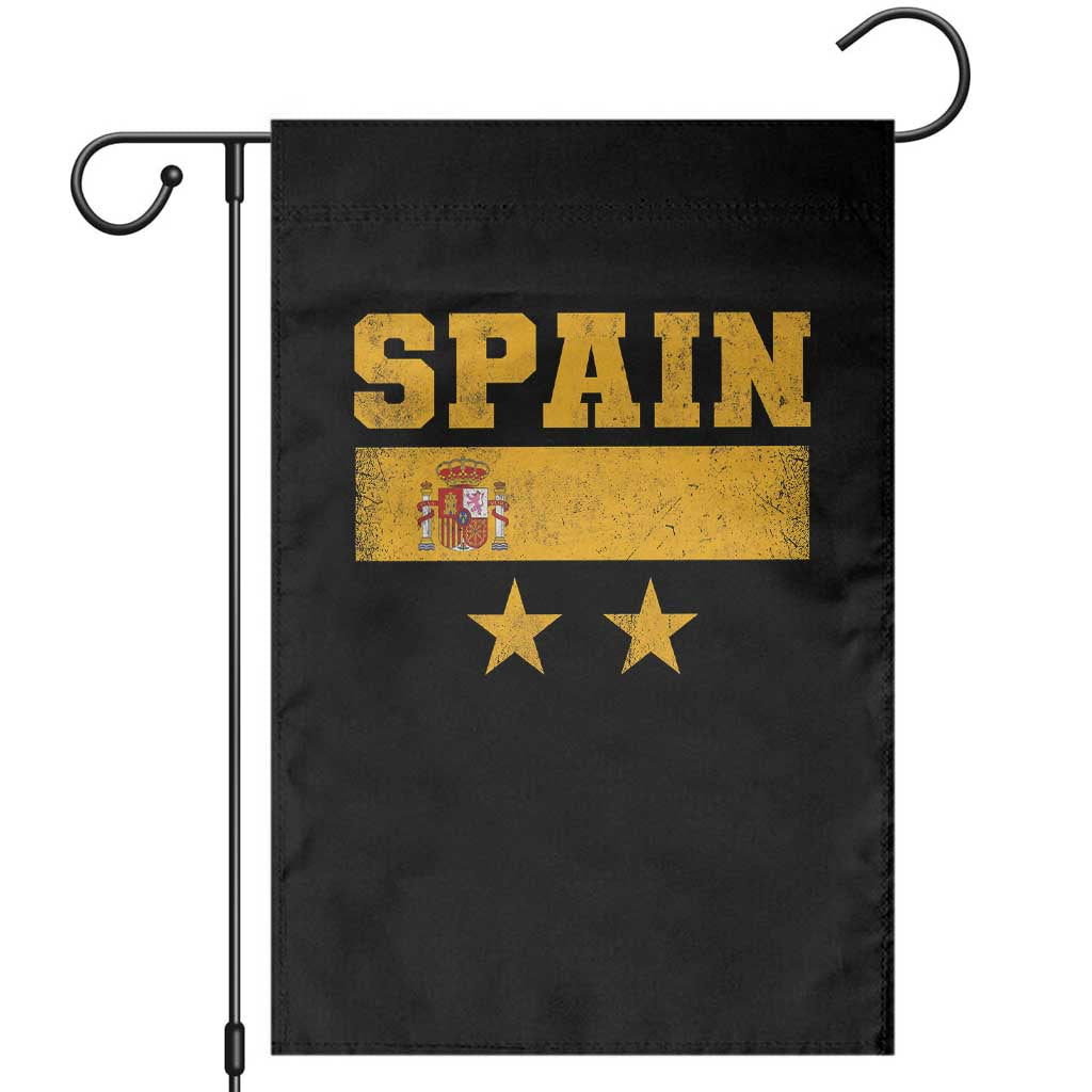 Spain Champions 2026 Second Star Garden Flag Espana Coat of Arms