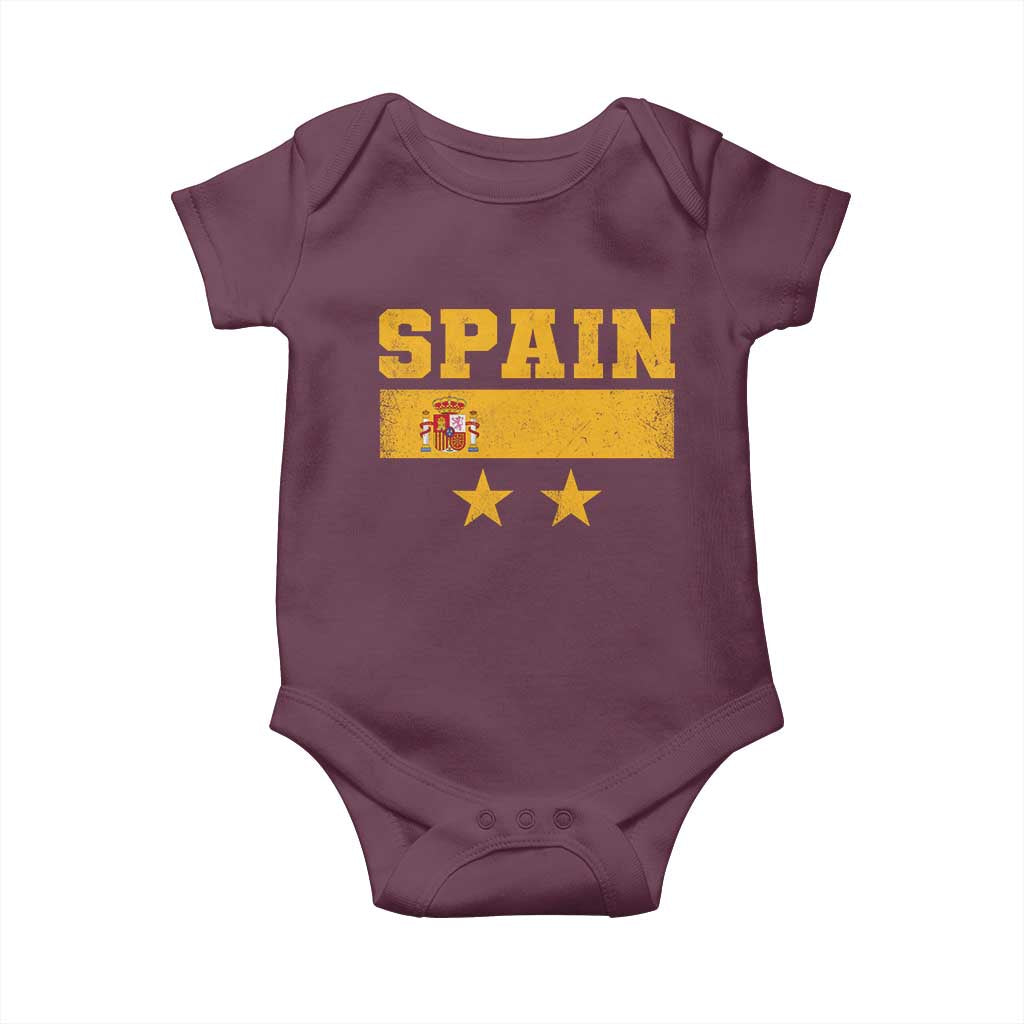 Spain Champions 2026 Second Star Baby Onesie Espana Coat of Arms