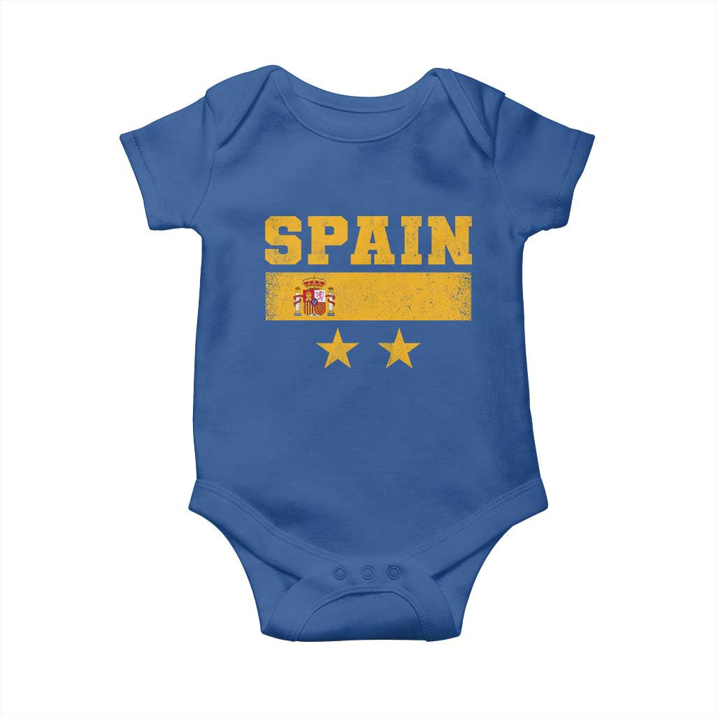 Spain Champions 2026 Second Star Baby Onesie Espana Coat of Arms