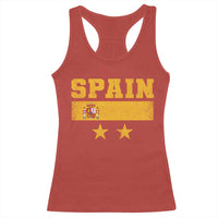 Spain Champions 2026 Second Star Racerback Tank Top Espana Coat of Arms