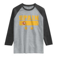 Spain Champions 2026 Second Star Raglan Shirt Espana Coat of Arms