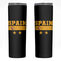 Spain Champions 2026 Second Star Skinny Tumbler Espana Coat of Arms