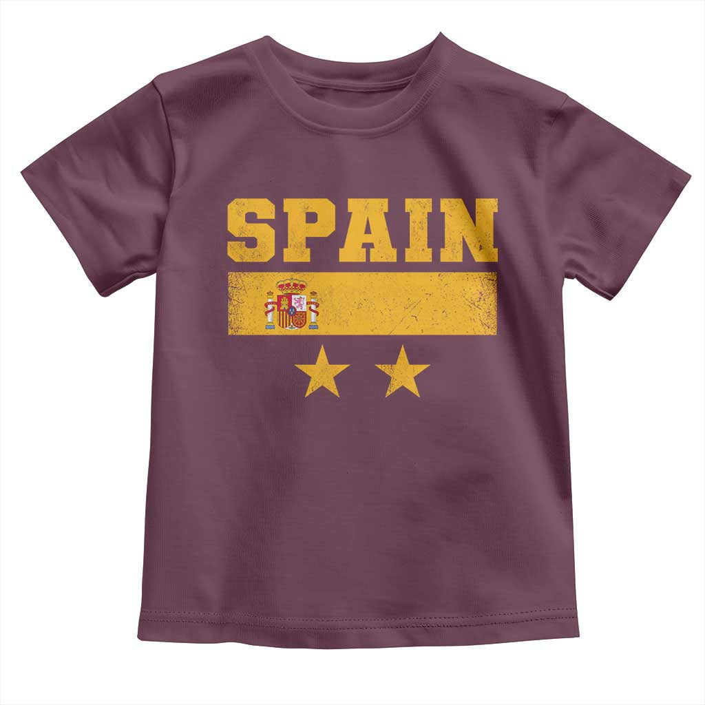 Spain Champions 2026 Second Star Toddler T Shirt Espana Coat of Arms