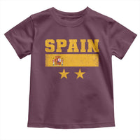 Spain Champions 2026 Second Star Toddler T Shirt Espana Coat of Arms