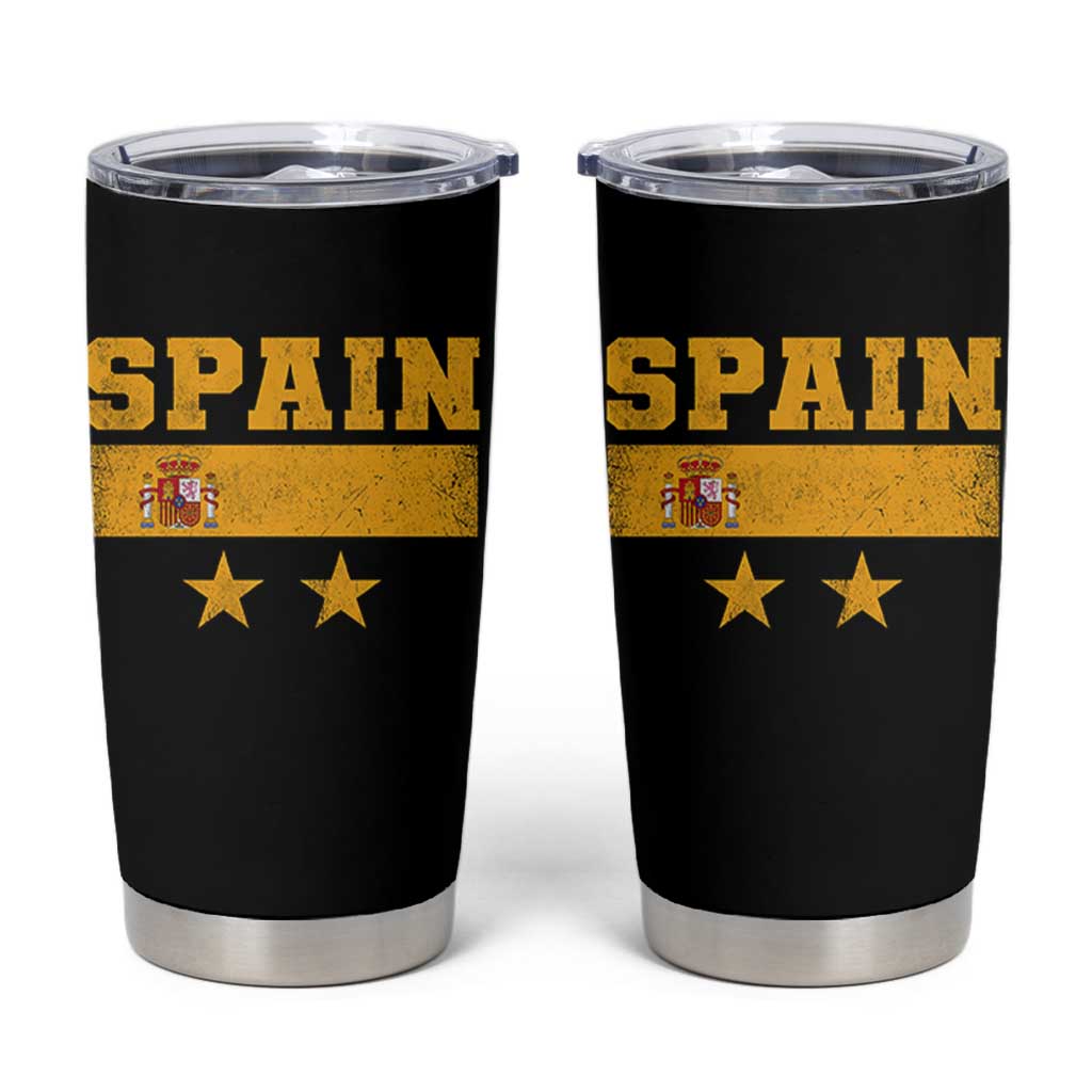 Spain Champions 2026 Second Star Tumbler Cup Espana Coat of Arms