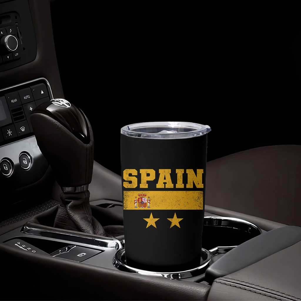 Spain Champions 2026 Second Star Tumbler Cup Espana Coat of Arms
