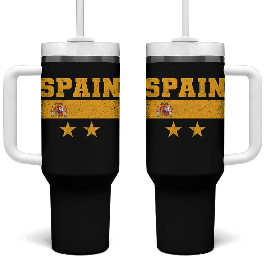 Spain Champions 2026 Second Star Tumbler With Handle Espana Coat of Arms