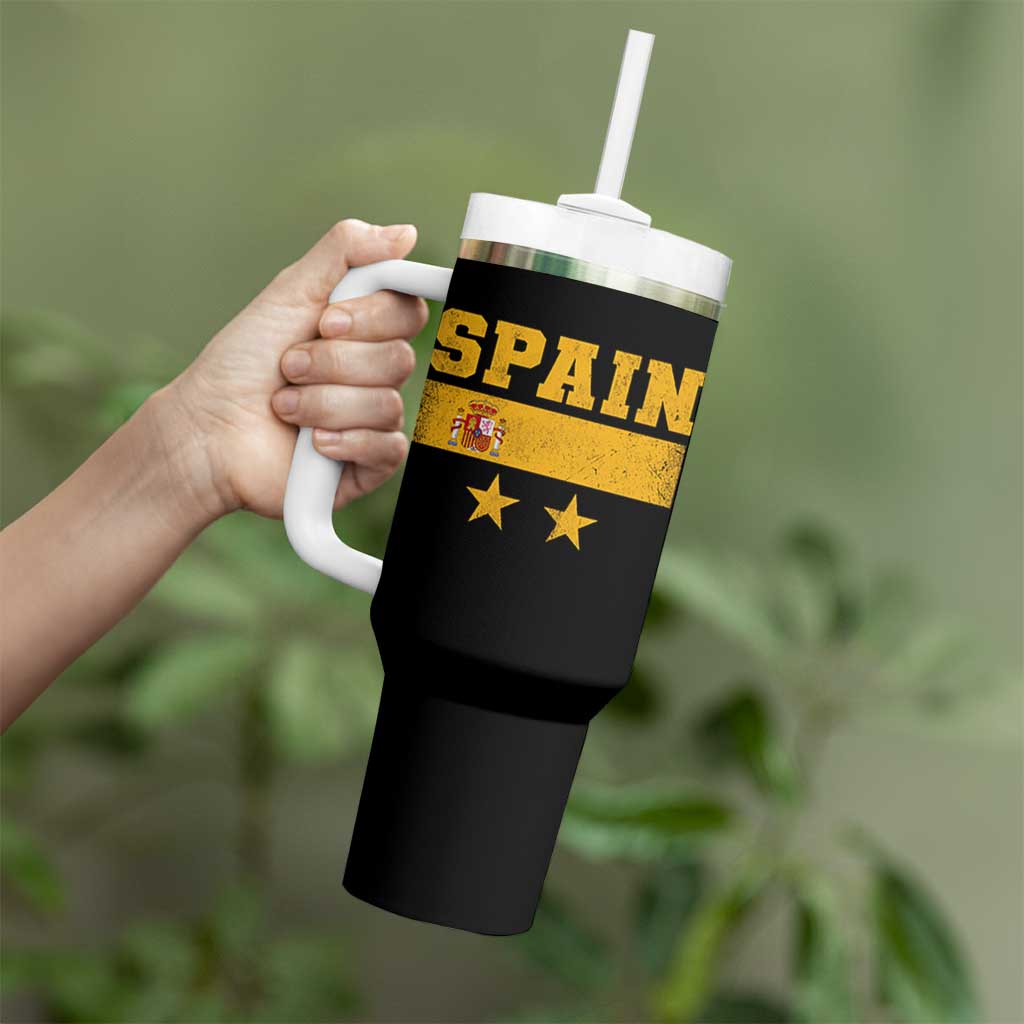 Spain Champions 2026 Second Star Tumbler With Handle Espana Coat of Arms