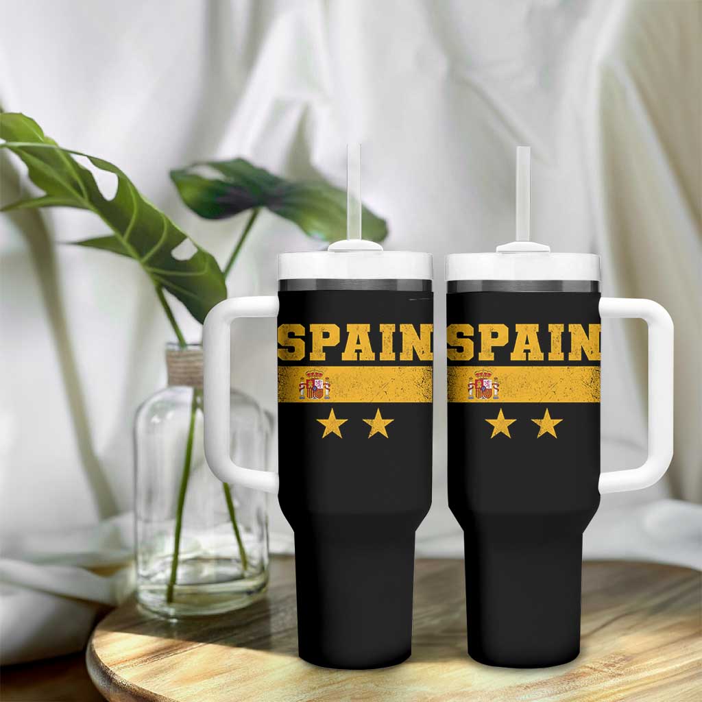 Spain Champions 2026 Second Star Tumbler With Handle Espana Coat of Arms