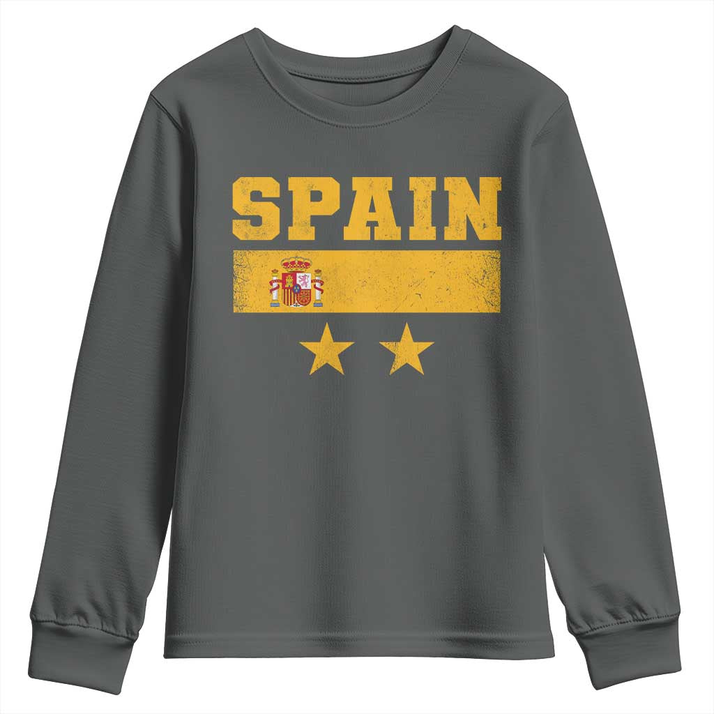 Spain Champions 2026 Second Star Youth Sweatshirt Espana Coat of Arms