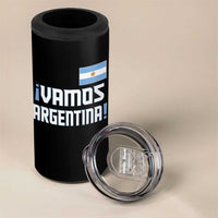 Vamos Argentina 4 in 1 Can Cooler Tumbler Sol De May Argentinian Flag National Pride