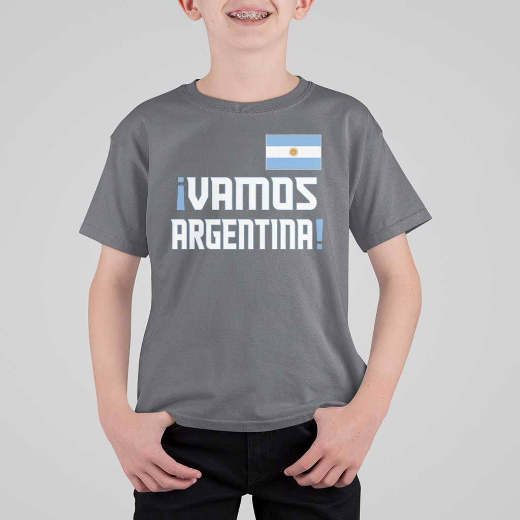 Vamos Argentina T Shirt For Kid Sol De May Argentinian Flag National Pride