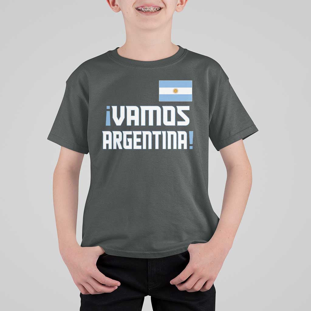 Vamos Argentina T Shirt For Kid Sol De May Argentinian Flag National Pride