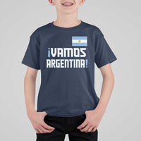 Vamos Argentina T Shirt For Kid Sol De May Argentinian Flag National Pride