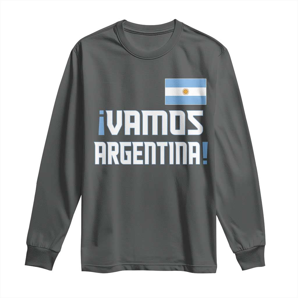 Vamos Argentina Long Sleeve Shirt Sol De May Argentinian Flag National Pride