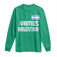 Vamos Argentina Long Sleeve Shirt Sol De May Argentinian Flag National Pride