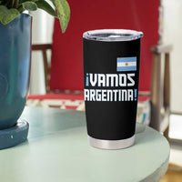 Vamos Argentina Tumbler Cup Sol De May Argentinian Flag National Pride