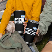 Vamos Argentina Tumbler Cup Sol De May Argentinian Flag National Pride
