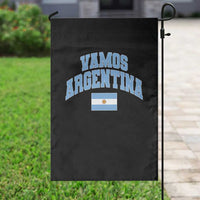 Vamos Argentina Football Throwback Design Garden Flag Vintage Argentinian Flag