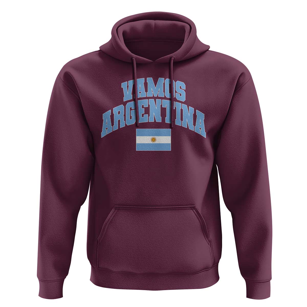 Vamos Argentina Football Throwback Design Hoodie Vintage Argentinian Flag
