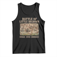 Battle of Little Bighorn Tank Top Courage Honor Remember Native American