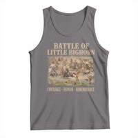 Battle of Little Bighorn Tank Top Courage Honor Remember Native American