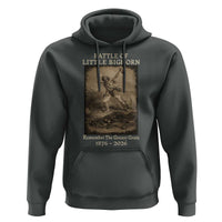 Battle of Little Bighorn 150 Year Anniversary 1876 2026 Hoodie Remember The Greasy Grass Native American