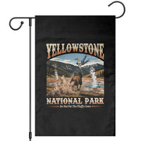 Yellowstone National Park Do Not Pet The Fluffy Cows Garden Flag