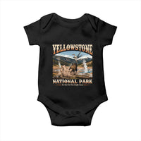 Yellowstone National Park Do Not Pet The Fluffy Cows Baby Onesie