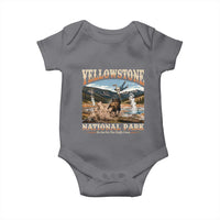 Yellowstone National Park Do Not Pet The Fluffy Cows Baby Onesie