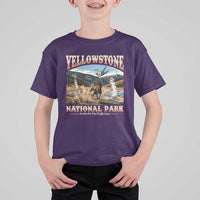 Yellowstone National Park Do Not Pet The Fluffy Cows T Shirt For Kid