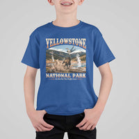 Yellowstone National Park Do Not Pet The Fluffy Cows T Shirt For Kid